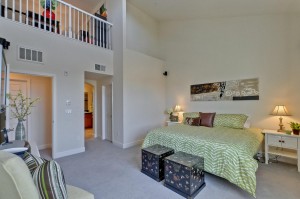 1835 Camino Leonor Master Bedroom with Very High Ceiling
